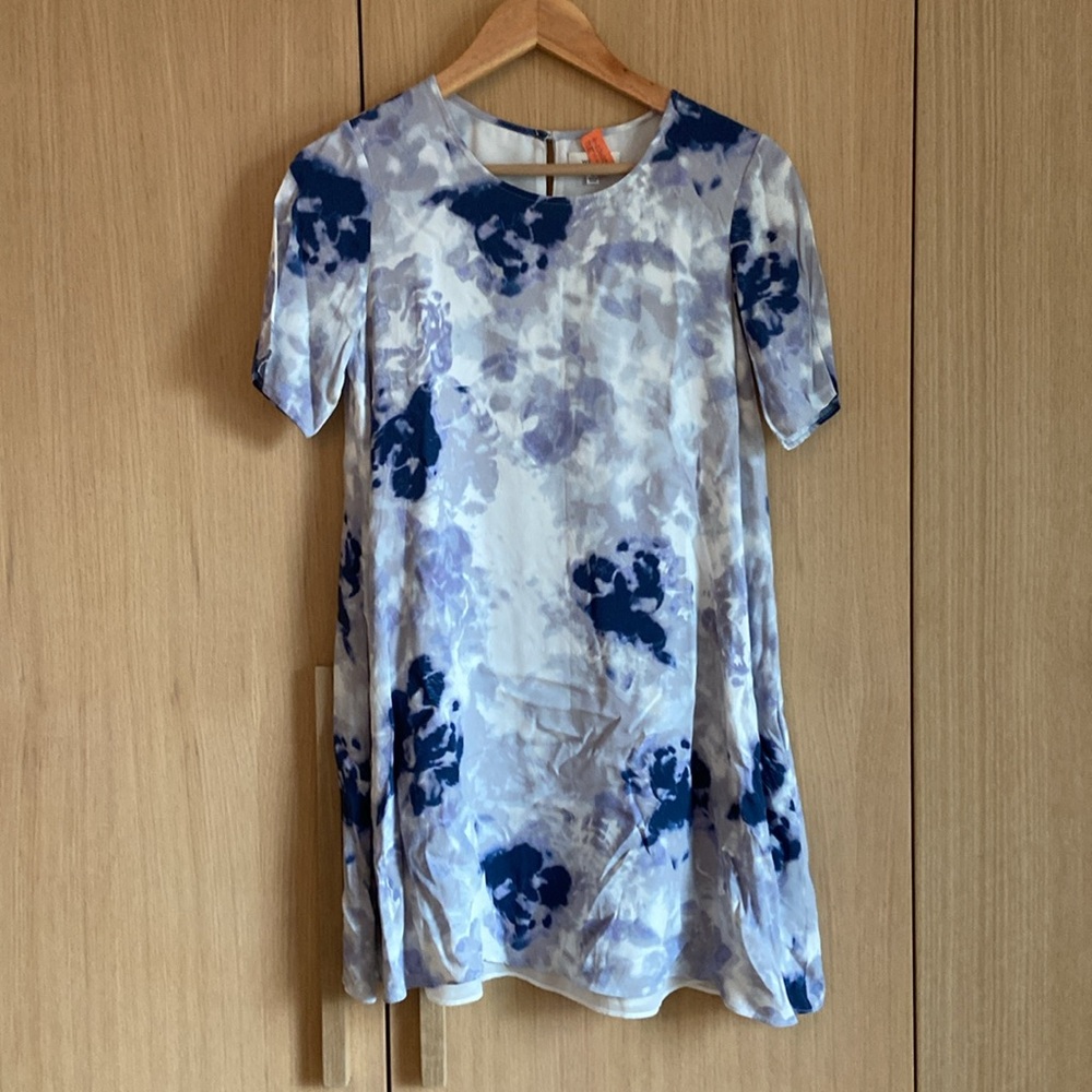 Mini Wilfred abstract pattern dress